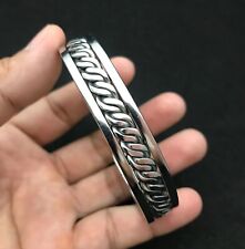 Usado, Pulseiras pulseira feita à mão fio de solda de aço inoxidável cor prata #19 comprar usado  Enviando para Brazil