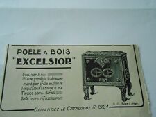 Advertising 1924 excelsior d'occasion  Expédié en Belgium