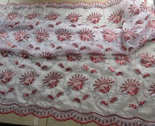Sequin flower fan for sale  COLYTON