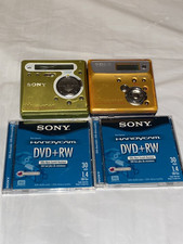 2 MINI GRAVADOR DE DISCO PORTÁTIL SONY (MZ-R700 & MZ-N505) LEIA AS DESCRIÇÕES comprar usado  Enviando para Brazil