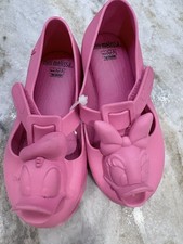 Mini sapatos infantis femininos Melissa Disney rosa 3D Donald & Daisy tamanho 10, usado comprar usado  Enviando para Brazil