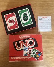 Waddingtons uno card for sale  BRIDGWATER