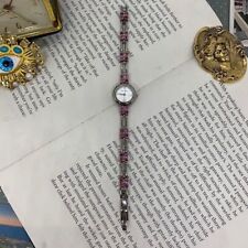 Usado, Reloj para mujer vintage tono plata flor delicado segunda mano  Embacar hacia Argentina