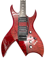 Guitarra B.C.Rich BICH-ST Bich See Thru Red Floyd Rose comprar usado  Enviando para Brazil