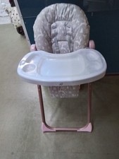Baby foldable highchair for sale  LEICESTER