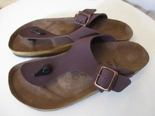 Brown birkenstock thong for sale  KENDAL