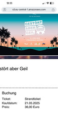 Ticket festival gestört gebraucht kaufen  Berlin