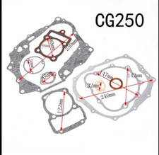 CONJUNTO COMPLETO DE JUNTA DE MOTOR CG 250 PARA RECONSTRUÇÃO OU REPARO comprar usado  Enviando para Brazil