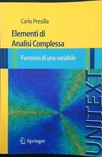 Elementi analisi complessa usato  Italia