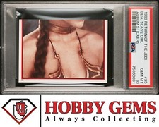 Adesivo álbum PRINCESS LEIA SLAVE PSA 10 1983 Star Wars Return of the Jedi #35 comprar usado  Enviando para Brazil
