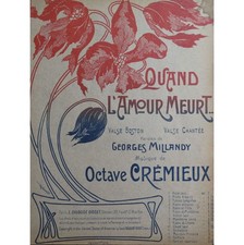 Crémieux octave amour d'occasion  Blois