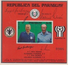 Paraguay 1976 fußball gebraucht kaufen  Annaberg-Buchholz, Mildenau