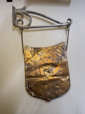 Placa de bomba rara Boyce-Ite gasolina latão com suporte suspenso 1920’s Early Gas comprar usado  Enviando para Brazil