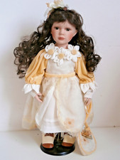 Vintage porcelain doll for sale  POOLE