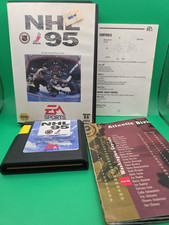 NHL 95 Sega Mega Drive completo com manual + pôster comprar usado  Enviando para Brazil