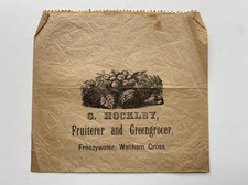 Antique paper bag for sale  LONDON