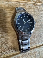 Usado, Citizen Paradigm Eco-Drive relógio masculino 43mm titânio mostrador azul data rodadas comprar usado  Enviando para Brazil