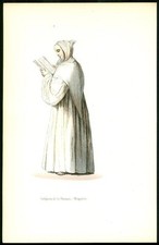 1845 antique lithograph for sale  ASHFORD