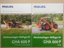 Mulag heckausleger mähgerät gebraucht kaufen  Günzburg