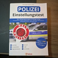 Einstellungstest polizei phili gebraucht kaufen  Sandersdorf