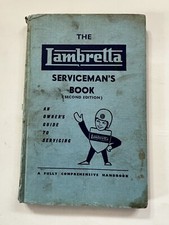 Lambretta servicman book d'occasion  Expédié en Belgium