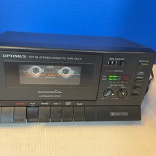 Deck de fita cassete estéreo Optimus SCT-86 modelo 14-654 - Dolby testado e funcionando comprar usado  Enviando para Brazil