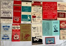 Seafood theme 12matchbook for sale  LONDON