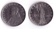 1964 vaticano lire usato  Rimini