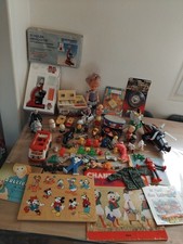 Lot jouets vintage d'occasion  Beaumesnil