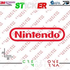 Adesivo sticker nintendo usato  Matera