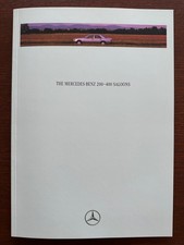 Prospekt brochure mercedes gebraucht kaufen  Essen