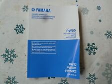 Yamaha pw50 owners d'occasion  Expédié en Belgium