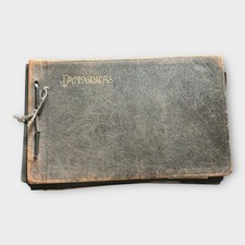 Usado, Álbum de fotos antigo do início dos anos 1900 250+ fotos em preto e branco vida rural e comprar usado  Enviando para Brazil