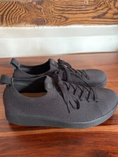 Black fitflop trainers for sale  STOWMARKET