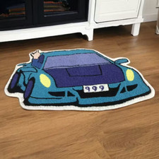⚡️Tapete tapete em forma especial y2k raro carro de corrida drift jdm comprar usado  Enviando para Brazil