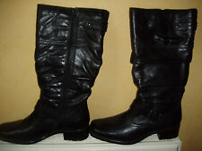 Bottes femme cuir d'occasion  Thuré