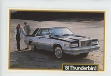 Cartão postal Mr Fancy Cancel 1981 Ford Thunderbird #55, usado comprar usado  Enviando para Brazil