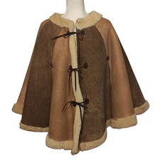 Vintage shearling cape for sale  Canby