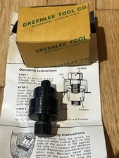 Vintage greenlee round for sale  Pikesville