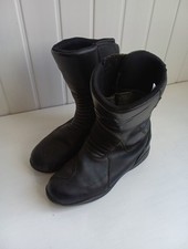 Alpinestars black leather for sale  SOUTHPORT