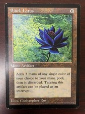 Oversized black lotus d'occasion  Expédié en Belgium