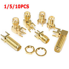 Kit adaptador plugue pés retos/dobrados/excêntricos 1/5/10 peças conector RF macho SMA comprar usado  Enviando para Brazil