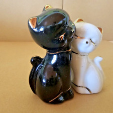 Katzenfiguren schwarz weiß gebraucht kaufen  Frauenau