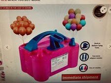 Portable electric balloon for sale  East Rockaway