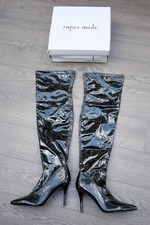 Knee pvc boots for sale  WALSALL