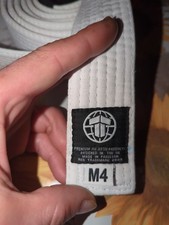 Tatami white belt for sale  LONDON