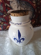 Pot sel faience d'occasion  France