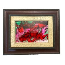 Abstract glass painting for sale  Cooperstown
