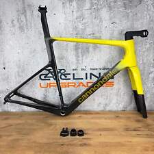 Perfeito estado! Conjunto de quadros de bicicleta de estrada 2023 Cannondale Supersix Evo Hi-Mod 58cm carbono 1890g comprar usado  Enviando para Brazil