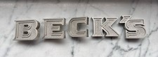 Beck buchstaben werbeschild gebraucht kaufen  Essingen